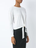 knot detail blouse