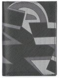 logo print billfold wallet