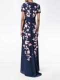 kayo lily floral print gown