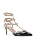 Valentino Garavani Rockstud ankle strap pumps