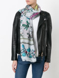 floral print scarf 