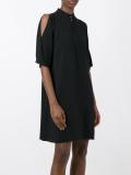 round neck shift dress