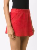 leather skorts
