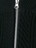 cocoon-style knit jacket 