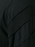patched long sleeve T-shirt