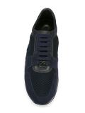 panelled sneakers