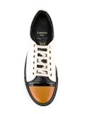 three-tone sneakers