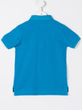 embroidered logo polo shirt 