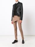 skirted velvet trousers