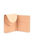 button flat wallet
