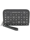 large 'Jet Set Travel' zipped phone case