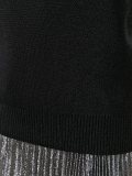 sleeveless knitted top