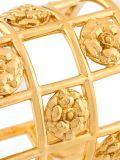 caged camellia cuff