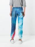 printed jeans 