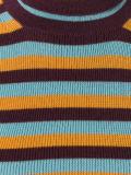 striped turtleneck jumper