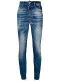 distressed skinny jeans