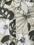 floral print shortsleeved shirt