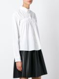 gathered detail shirt