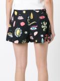 multi-print shorts