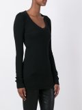 scoop neck T-shirt