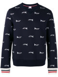 embroidered sweatshirt