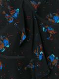 bird print skirt