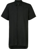 concealed fastening shortsleeved shirt