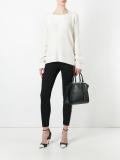 ribbed detail jumper