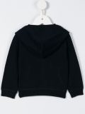 check detail hoodie
