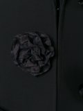 flower applique coat