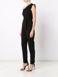 ruffled one-shoulder jumpsuit