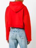 cropped hoodie