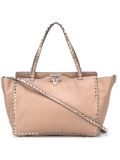 'Rockstud'梯形手提包