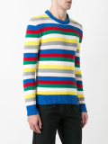 striped knitted jumper