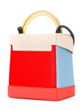 colour block mini tote