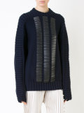 studded trim jumper