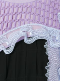 appliqué cocktail dress