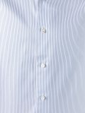pinstriped shirt
