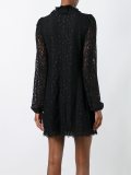 lace overlay dress