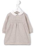 stitch detail knitted dress