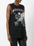 eagle print tank top