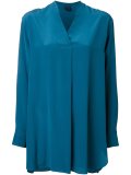 long V-neck shirt 
