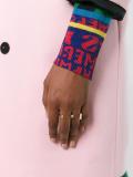 baguette two finger ring