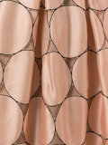 circles applique skirt