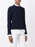 textured pocket cardigan 