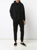 zipped hoodie 