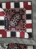 pattern print scarf