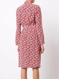 floral print shirt dress