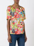 signs print T-shirt 