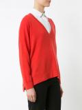 V neck sweatshirt 